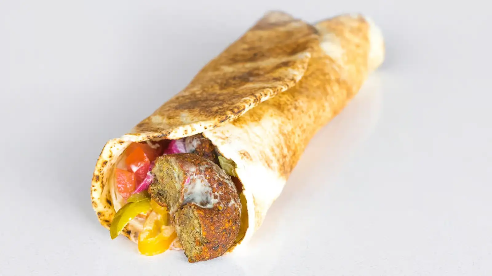 Delicious Falafel at Donair Grill in Calgary, AB